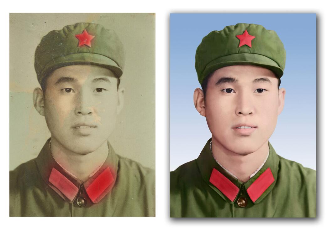 铜鼓破损照片修复-18